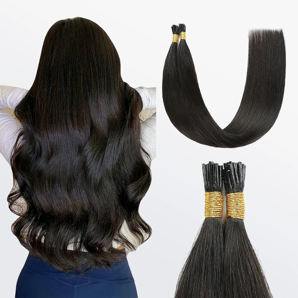 Dark I Tip Hair